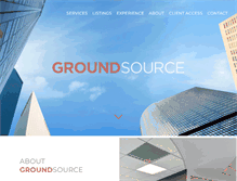 Tablet Screenshot of groundsource.net